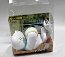 Scotch Cat810 Cat Tape Dispenser + Scotch Magic Tape Sticky Tape 19mm x 8.89m