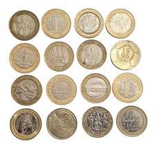 Rare £2 Coins Two Pound Coins UK Circulated Commonwealth Olympic Bible Navy RAF