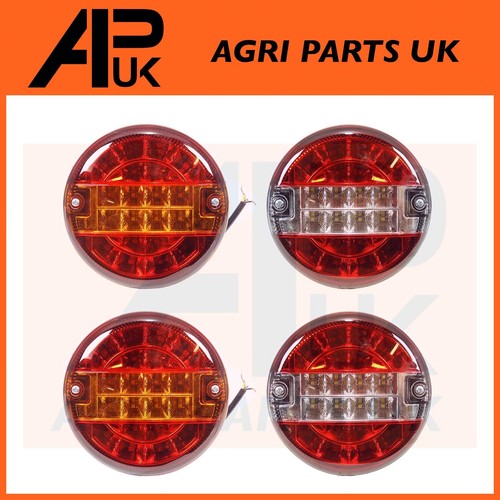 12v led stop rear brake - 4x,
