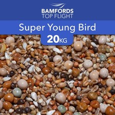Super Young Bird 20kg (No Maize) Bamfords Top Flight Pigeon Food
