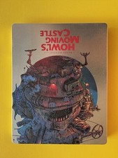 Howl's moving castle steelbook Studio Ghibli Blu-ray And dvd