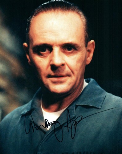 Anthony hopkins signed 8x10 - anthony,