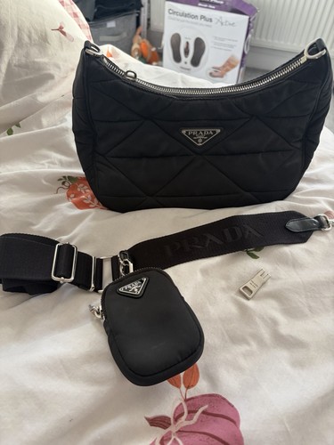 Prada quilted nylon - quilted, re-nylon