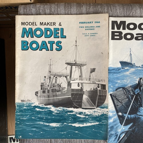 Vintage model boats magazines - vintage,