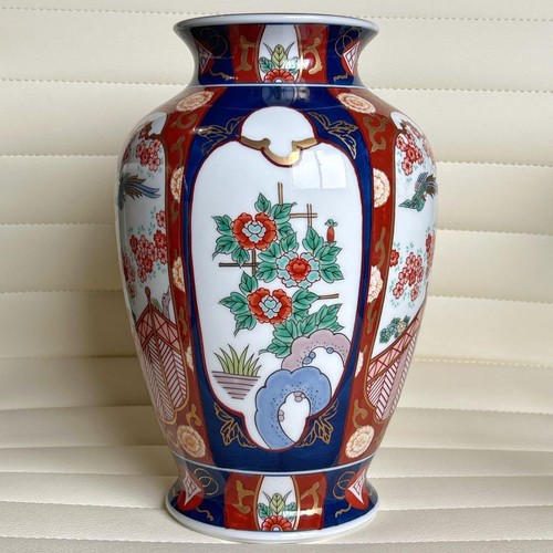 Arita ware gold - imari, vase