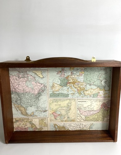 Vintage wall shelf curiosity - wall,