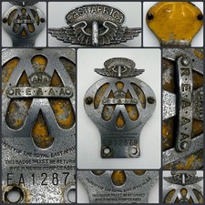 East Africa AA Car Badge R E A