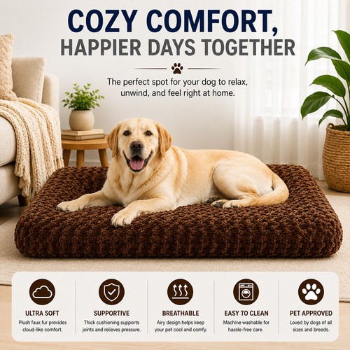 Large dog bed washable - large,
