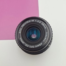 SMC Pentax-M 1:2.8 28mm F2.8 WIDE-Angle Lens PENTAX K. SERVICED. (refB.O)