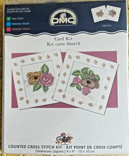 Dmc cross stitch kit snatch - cross,