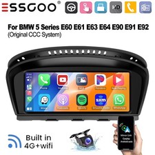 For BMW E60 E61 E90 E91 CCC 8.8'' Car Stereo Apple CarPlay Radio BT GPS Navi+AHD