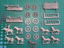 25mm medieval wagon Hay Wain