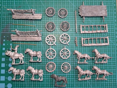 25mm medieval metal - , hay