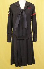 VTG Women's 20s Dark Blue Wool