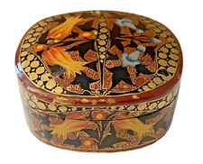 Vintage kashmir hand painted - kashmir,