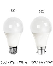 LED GLS Bulb B22 E27 Warm Cool White Day Light 5W 10W 15W Buyonet Edison Screw