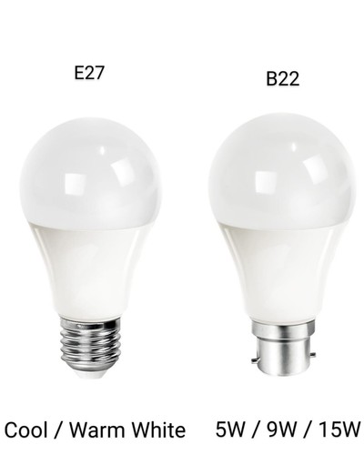 Led gls bulb b22 e27 - bulb, cool