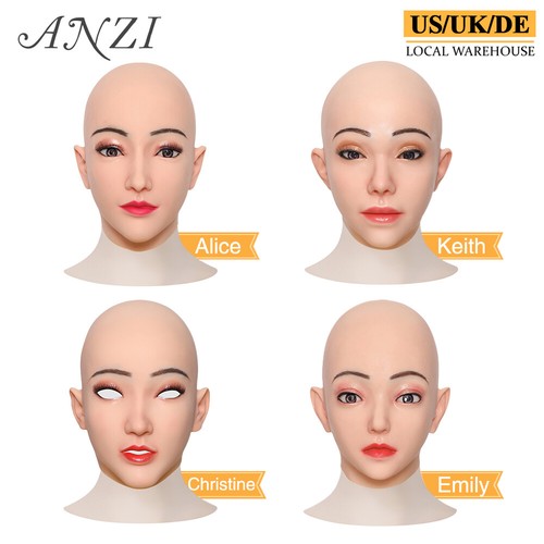 Anzi realistic silicone female - realistic,