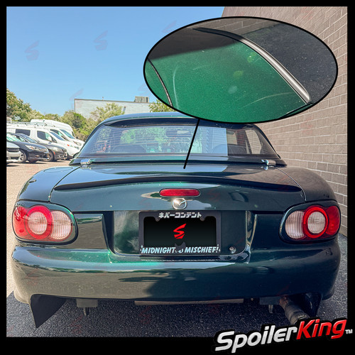 Rear trunk lip spoiler - rear,