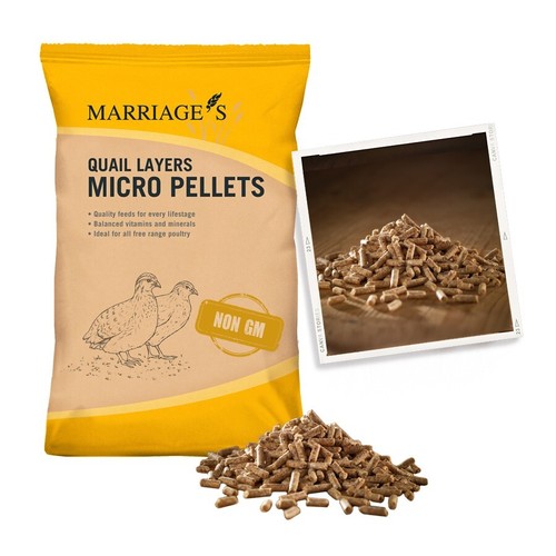 Quail layers micro - micro, pellets