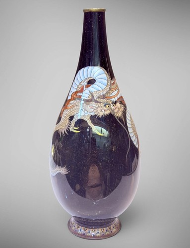 Fine japanese cloisonné - a,