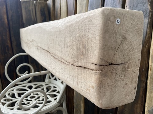 Solid oak fireplace beam - oak,
