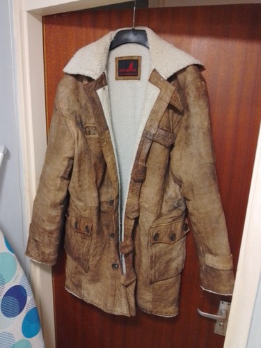 Leather jacket feather skin - jacket,