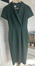 Hobbs Green Knee Length Dress