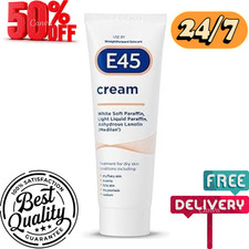 E45 Moisturiser for Dry Skin and Sensitive Skin Cream, 50g, UK FRE DELIVERY