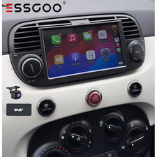 DAB+ Wireless Carplay Car Radio for FIAT 500 2007-15 Android14 Stereo Head Unit