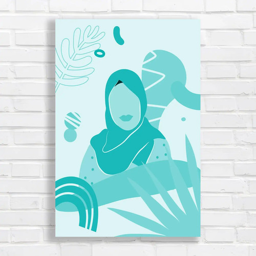 Vibrant abstract teal - vibrant,