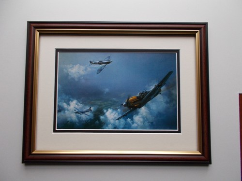 Aircraft print framed the - framed,