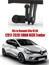 Swan Neck Tow Bar For RENAULT Clio IV 5D (2012-2020)  & NO ELECTRICS - R027