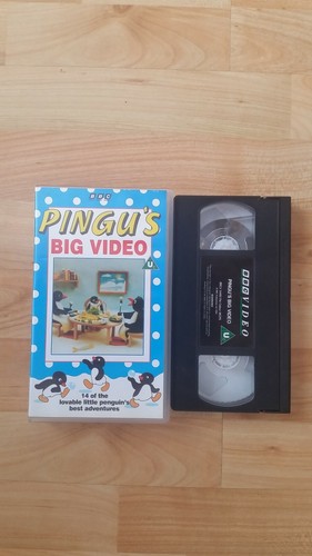 Pingu big video bbc vhs - pingu's,