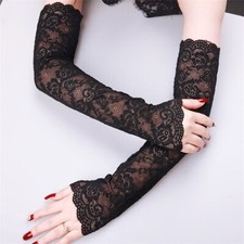 Pair of Women's Black Sheer
