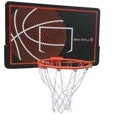 Bee-Ball ZY-020 Heavy Duty Basketball Backboard and Spring Loaded Ring Hoop Net