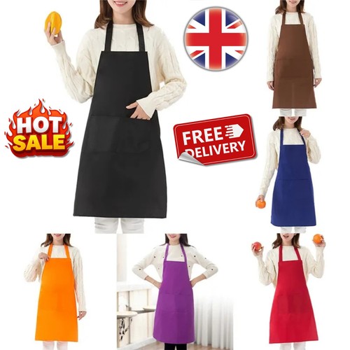 Black chef apron - black, kitchen