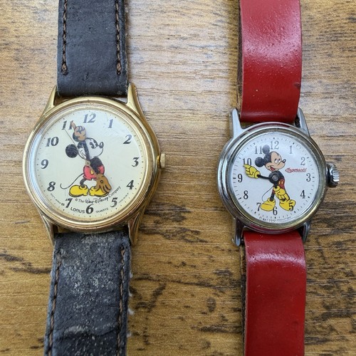 Vintage mickey mouse - mickey, watch