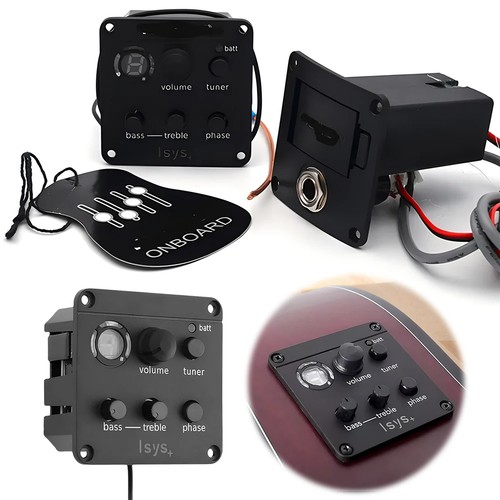 Piezo pickup preamp tuner - pickup, eq