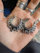 3.5cm CREOLE HOOPS Vintage