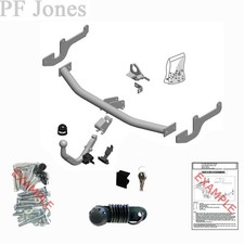 Brink Towbar for Renault Clio IV Hatchback 2012-2019 - Detachable Tow Bar