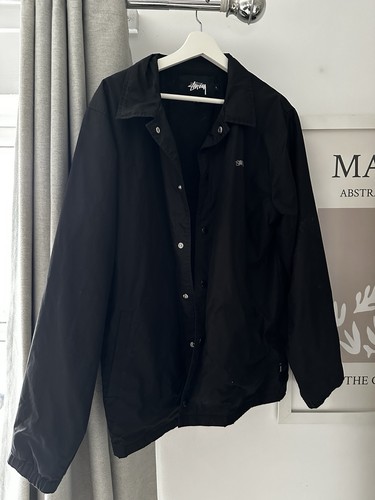 Stussy button jacket - up,