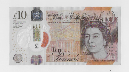 Cleland ten pound note - £10,