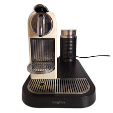 Nespresso Magimix M190 Citiz Pod Coffee Machine & Milk Frother Cream Ivory