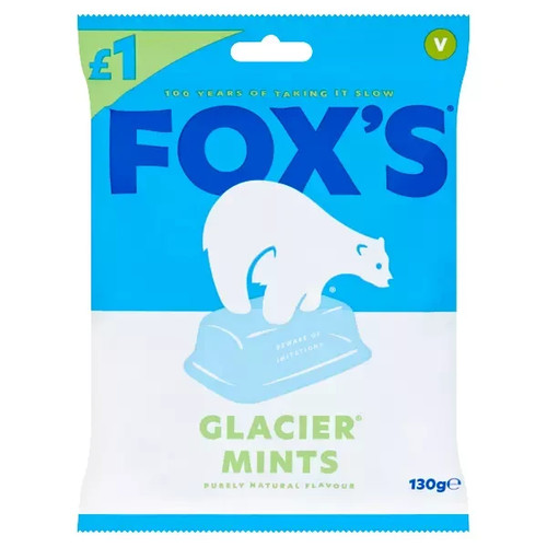 Fox glacier mints - fox's, 100g