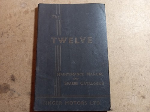 Post war singer maintenance - 12,