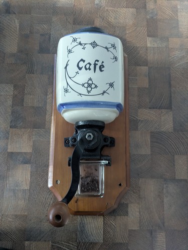 Vintage wall mounted coffee - wall,