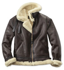 B3 Aviator Real Shearling