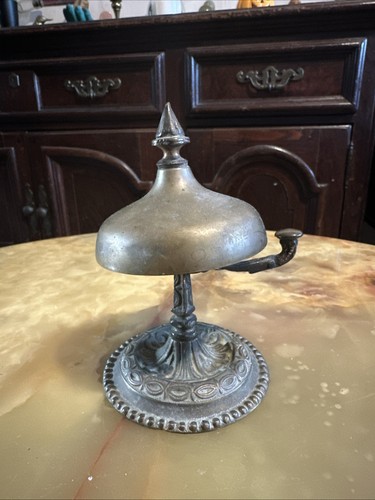 Antique brass reception - reception, hotel