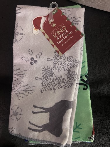 Tea towels pack christmas - pack,